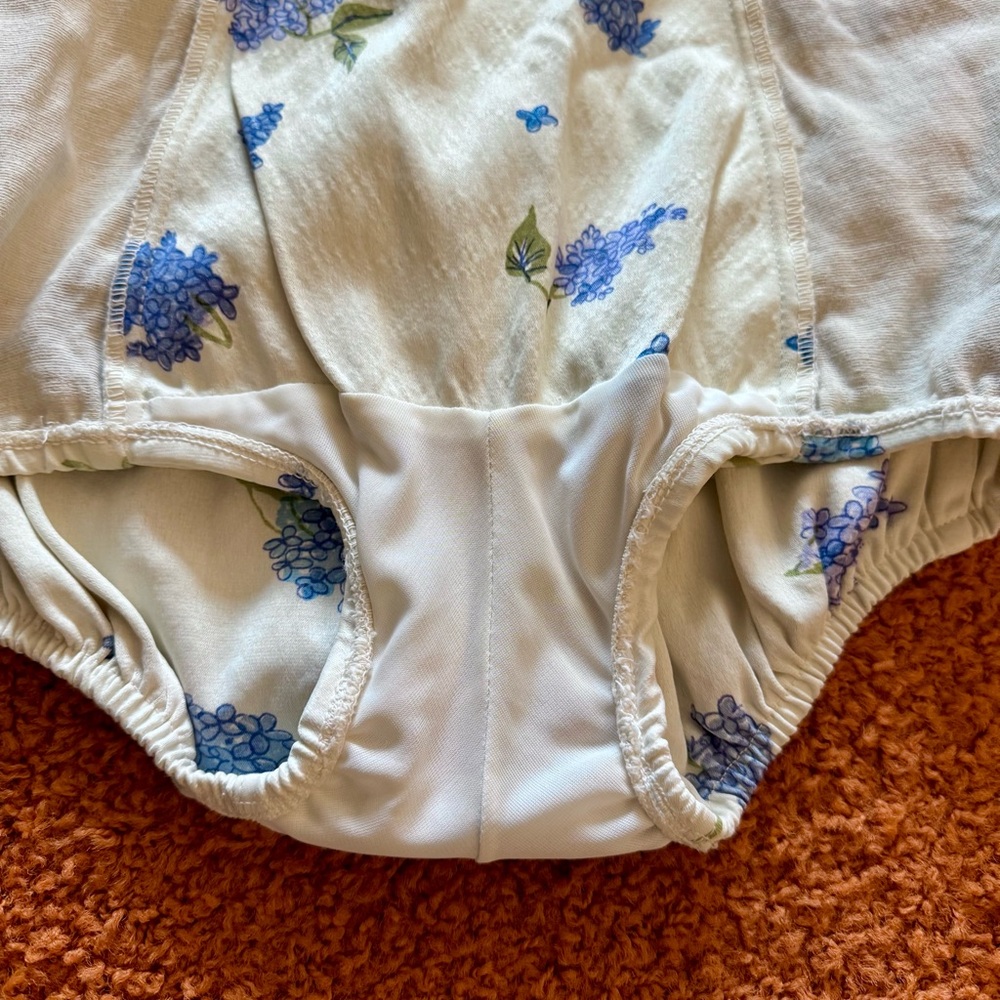 Vintage Jantzen floral retro 1960s One-Piece Swimsuit - Picture 7 of 9